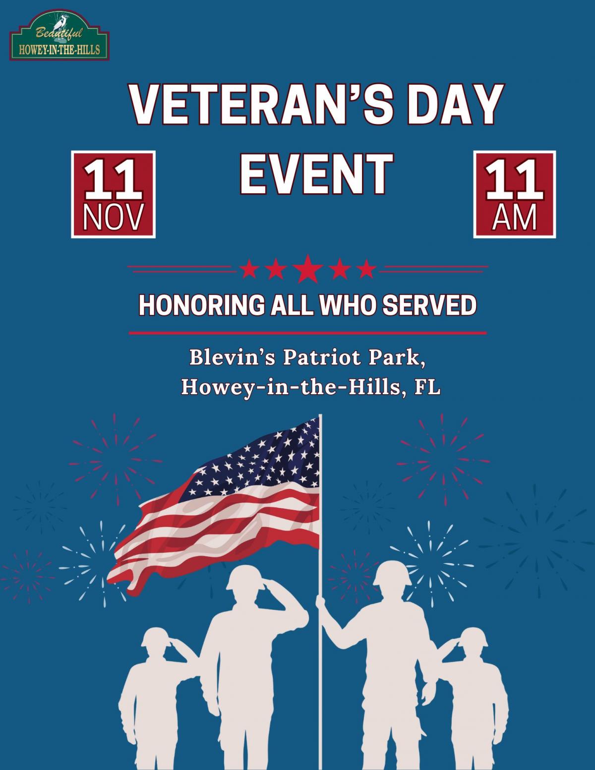 Veteran's Day Notice