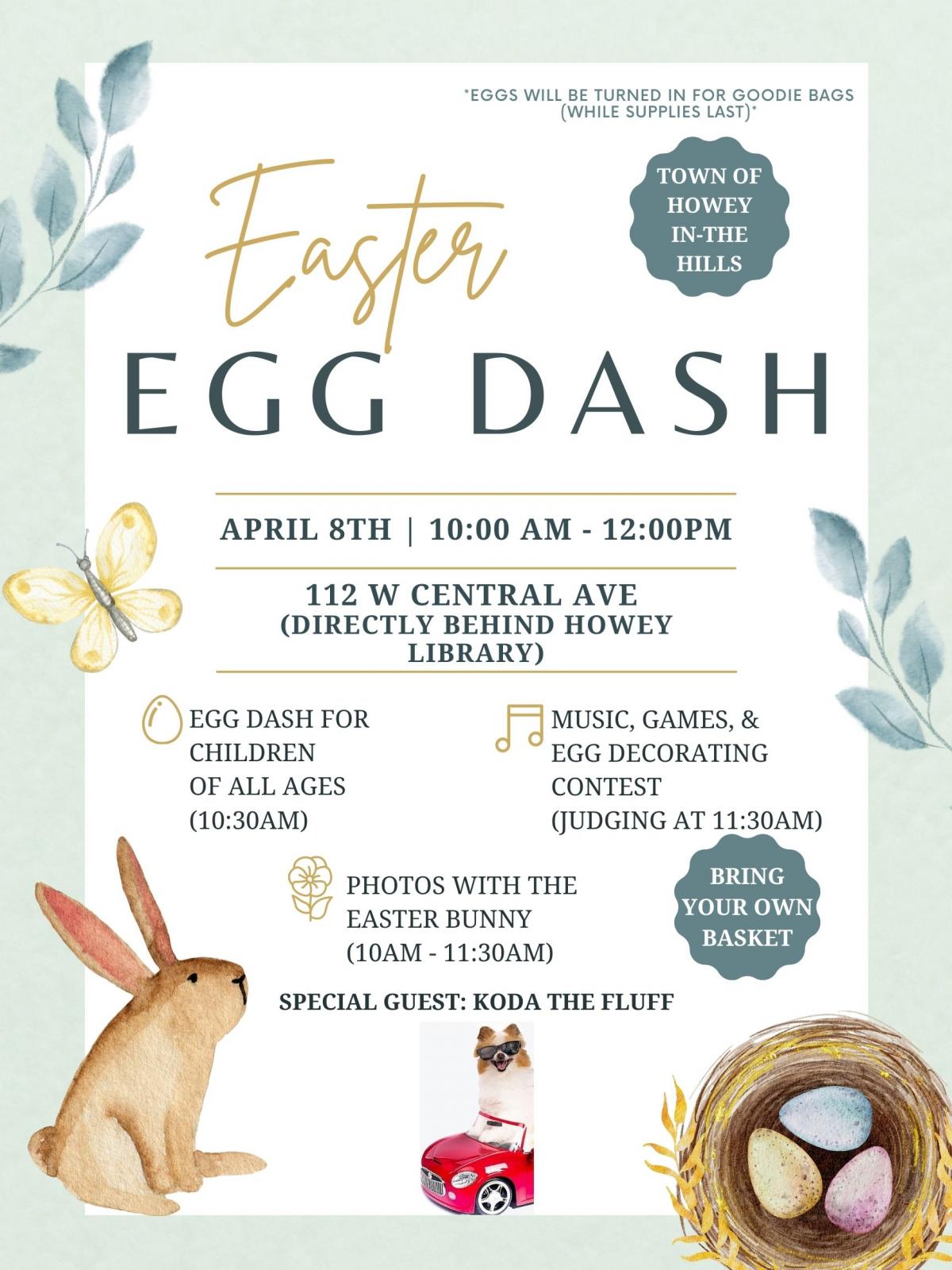Easter Egg Dash Flyer