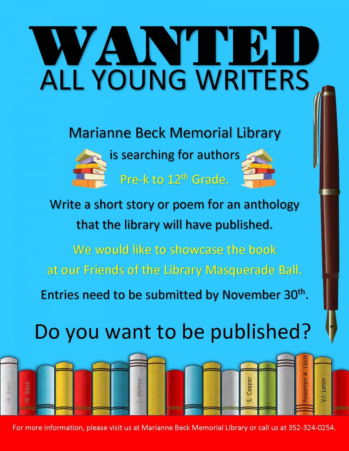 Showcasing Young Authors