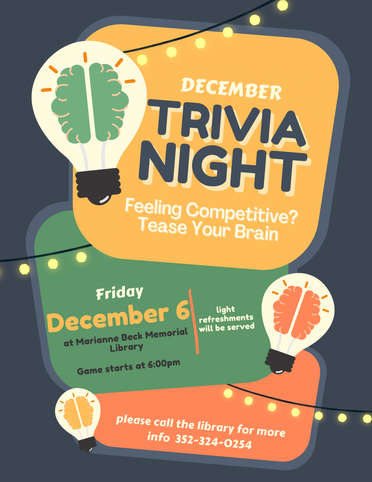 Trivia Night Notice