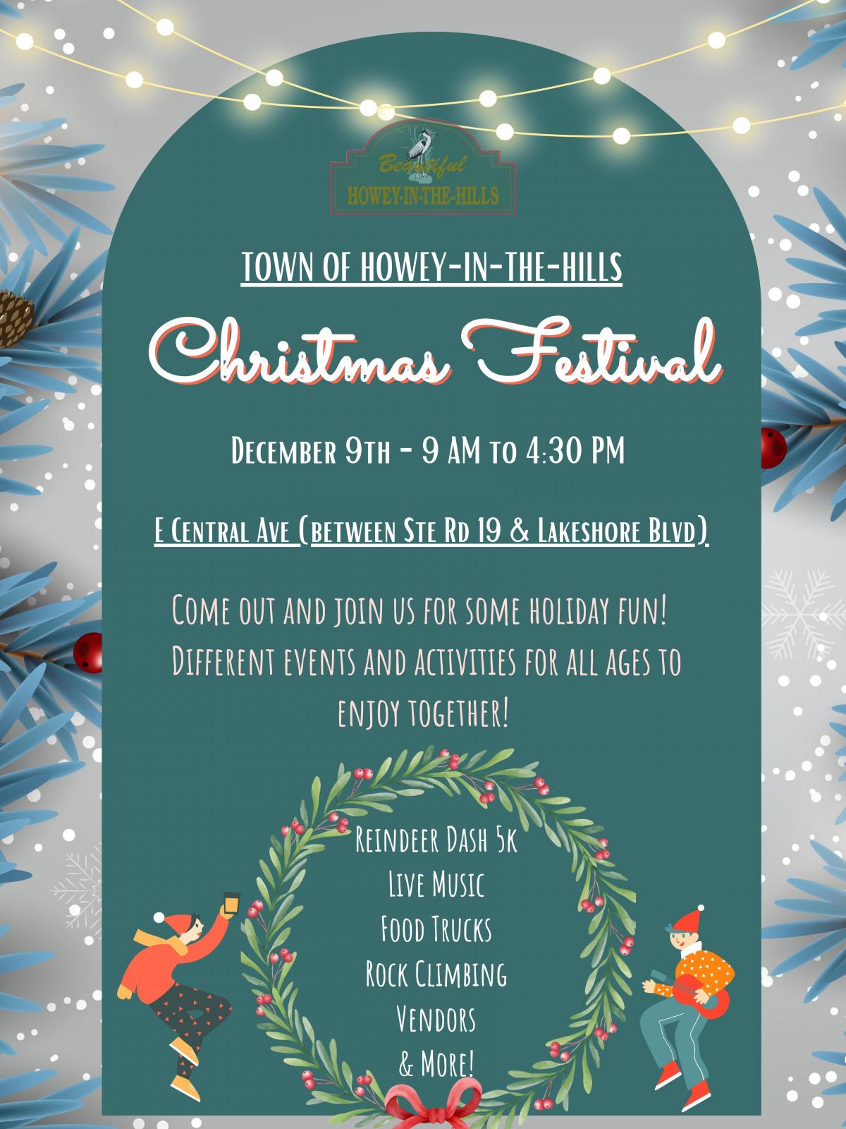 Christmas Festival Flyer