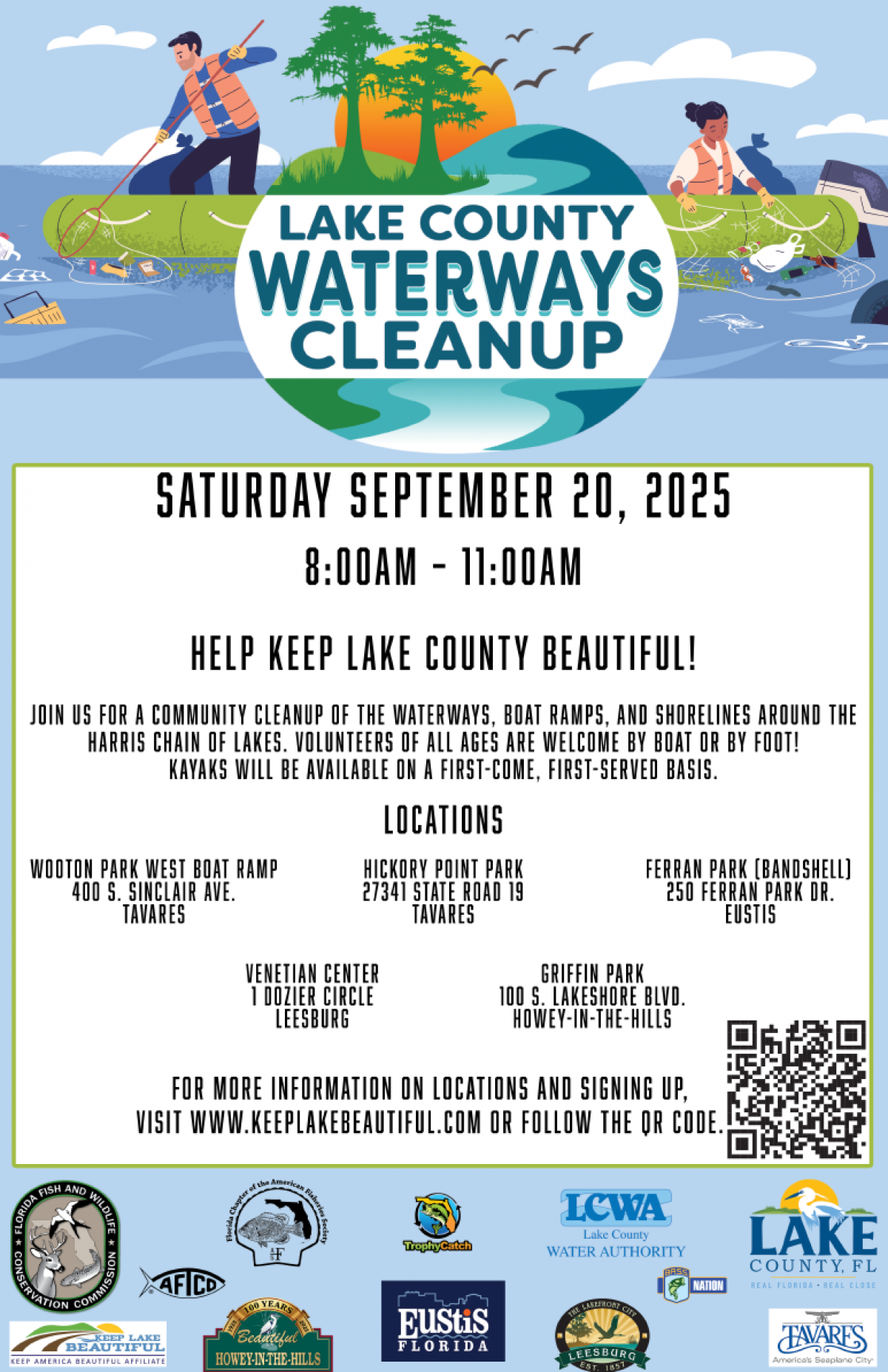 Lake County Waterways Cleanup Lake County Waterways Cleanup advertisement