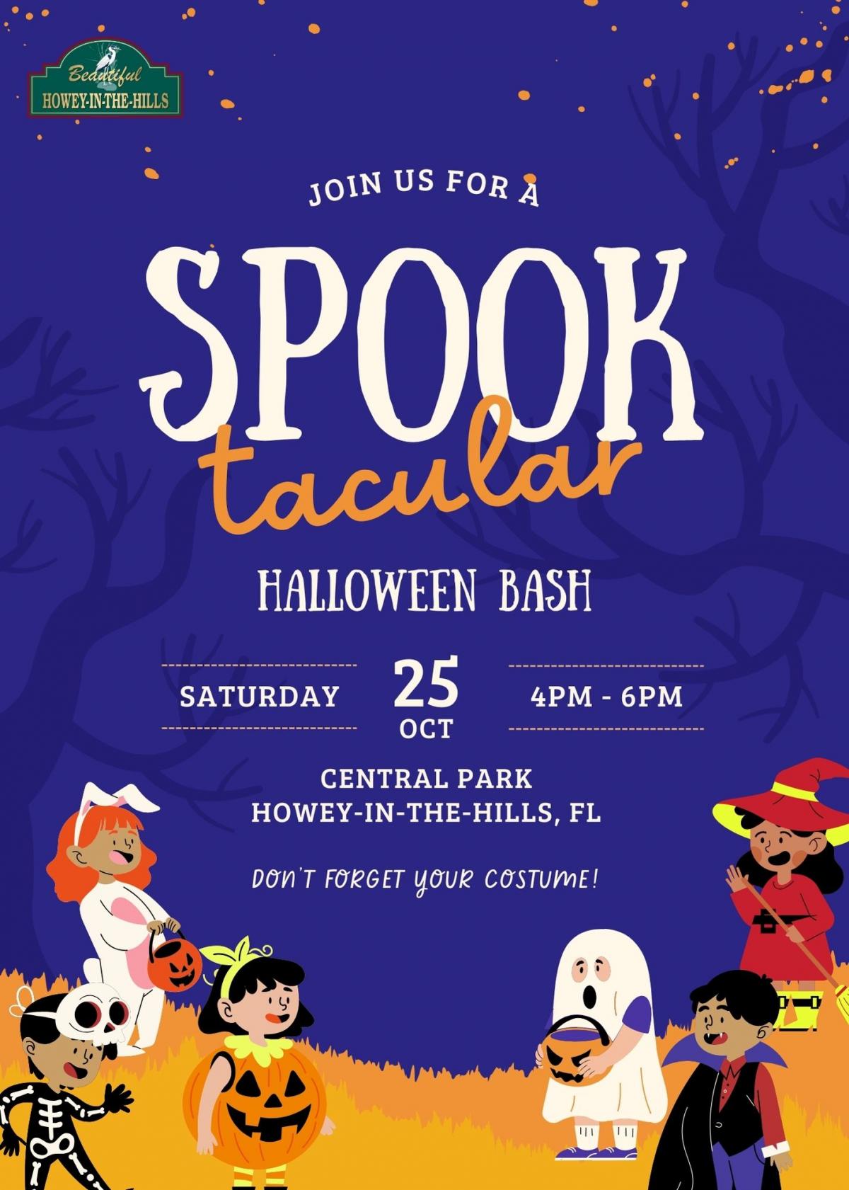 Halloween Bash Notice