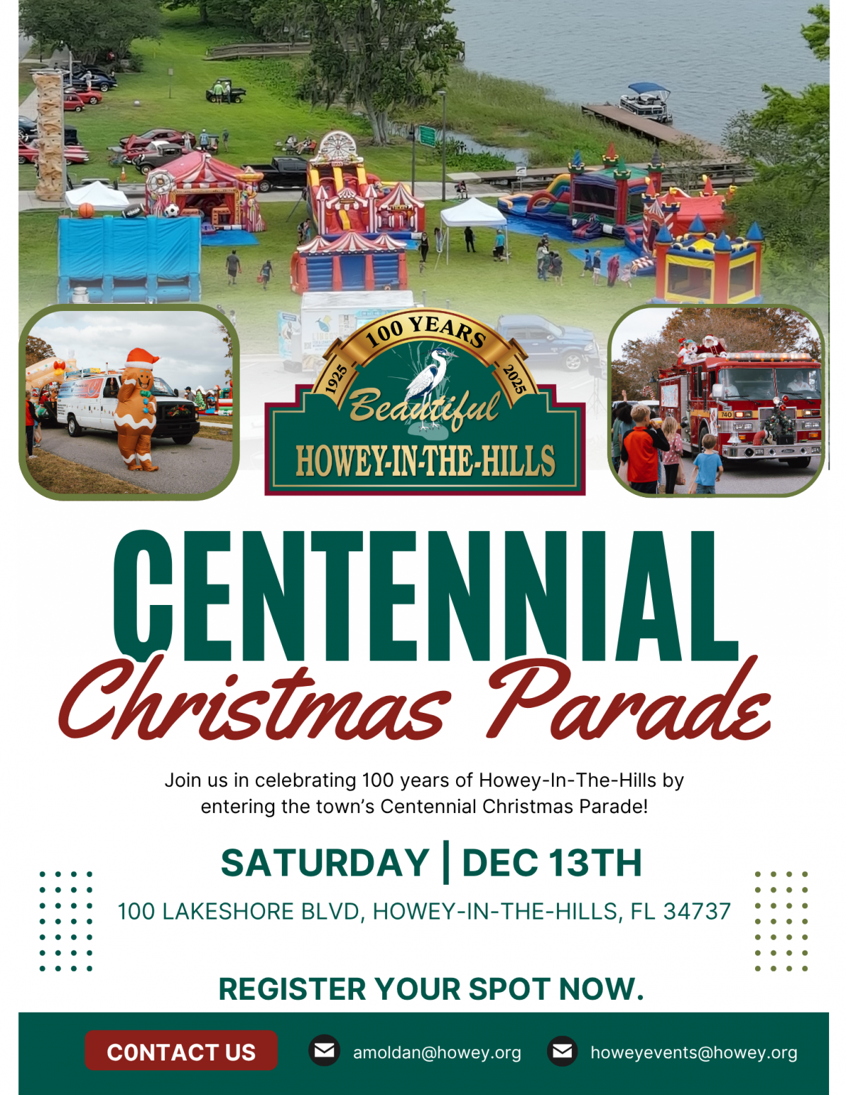 Christmas Parade Flyer