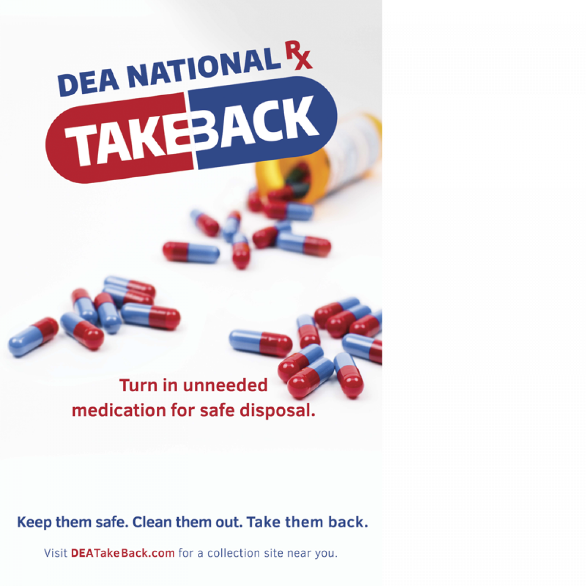 DEA National Takeback Day Notice DEA National Takeback Day Notice October 25, 2025 10am to 2pm