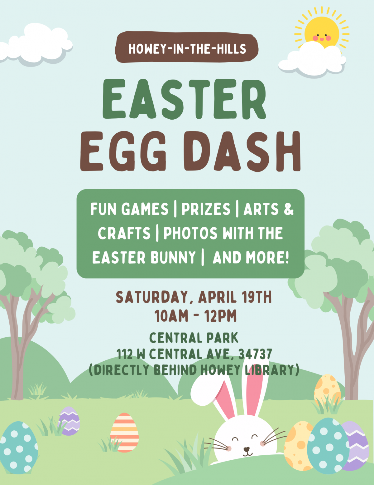 2025 Easter Egg Dash Notice